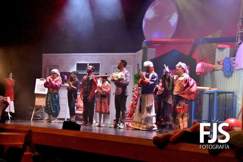 La primera escenificación de la obra tuvo lugar el pasado miércoles 30 de diciembre/Francisco Javier Santana.